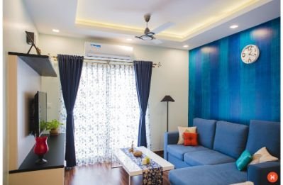 Living Room Hall Interior Designers in Chennai | Bizzoppo Interiors